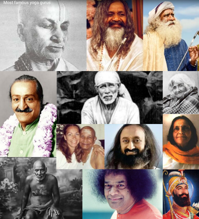 Guru's of yoga